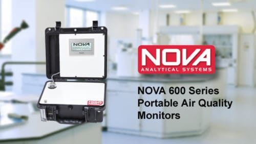 NOVA 600 series portable air quality monitors