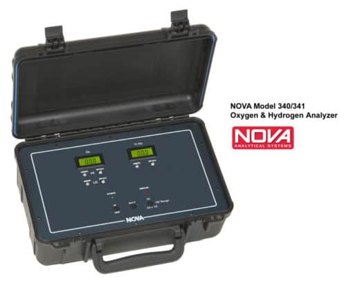 Nova Model 340/341 Oxygen & Hydrogen Analyzer